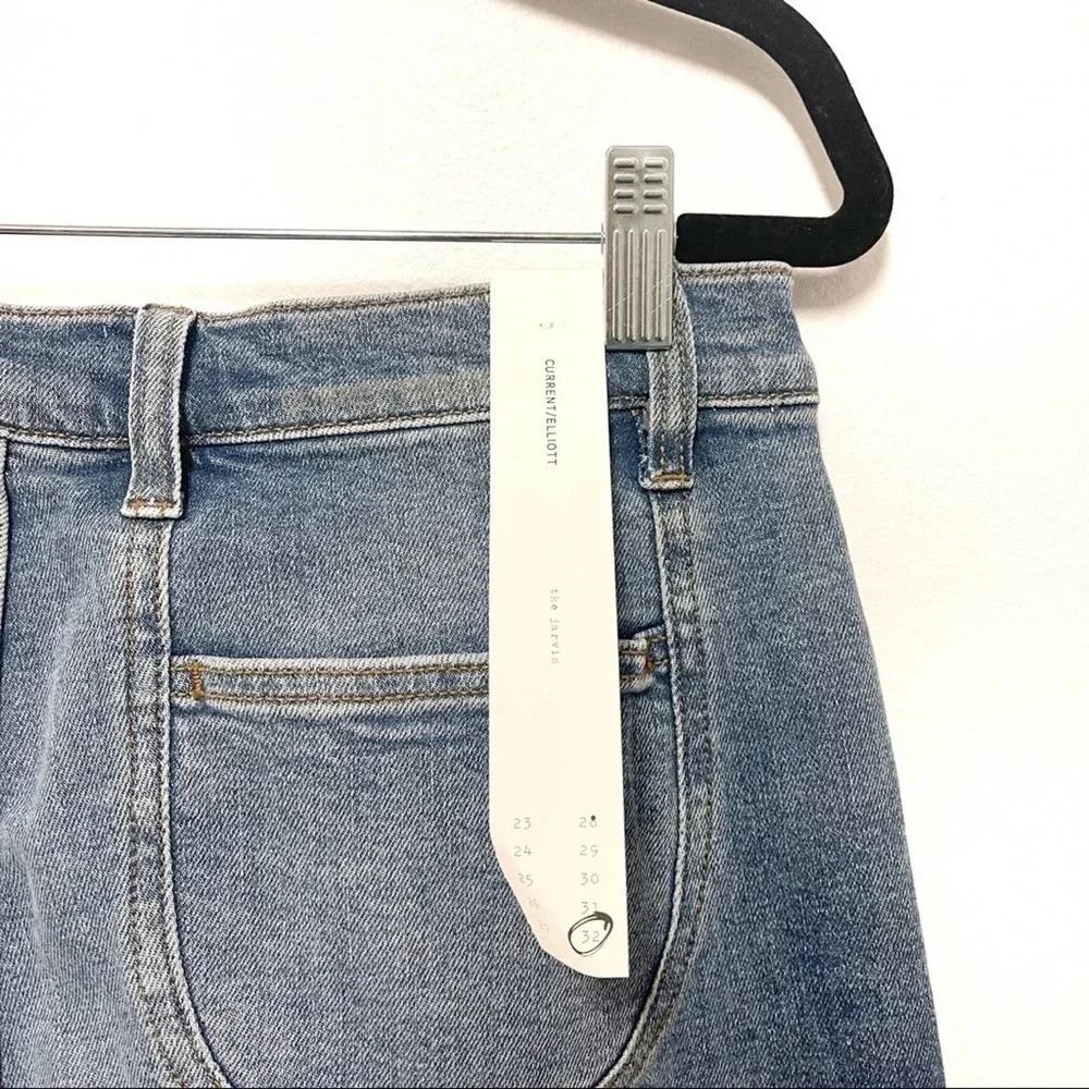 Current/Elliott The Jarvis Jean - NWT - The High Rise Scooped Jarvis Flare Jean - Picture 6 of 8